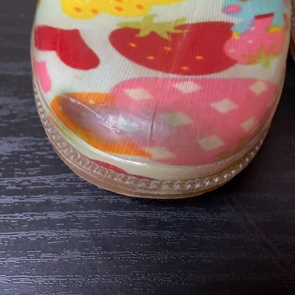 Girls Rain Boots Kali Fruits And Sweets Design - Picture 2 of 3
